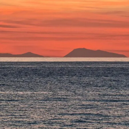 Mediterranean Sunset Veranda Bagnara Lejlighed *