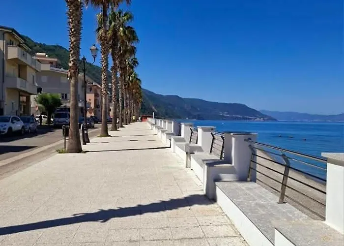 公寓 Mediterranean Sunset Veranda Bagnara 巴尼亚拉卡拉布拉